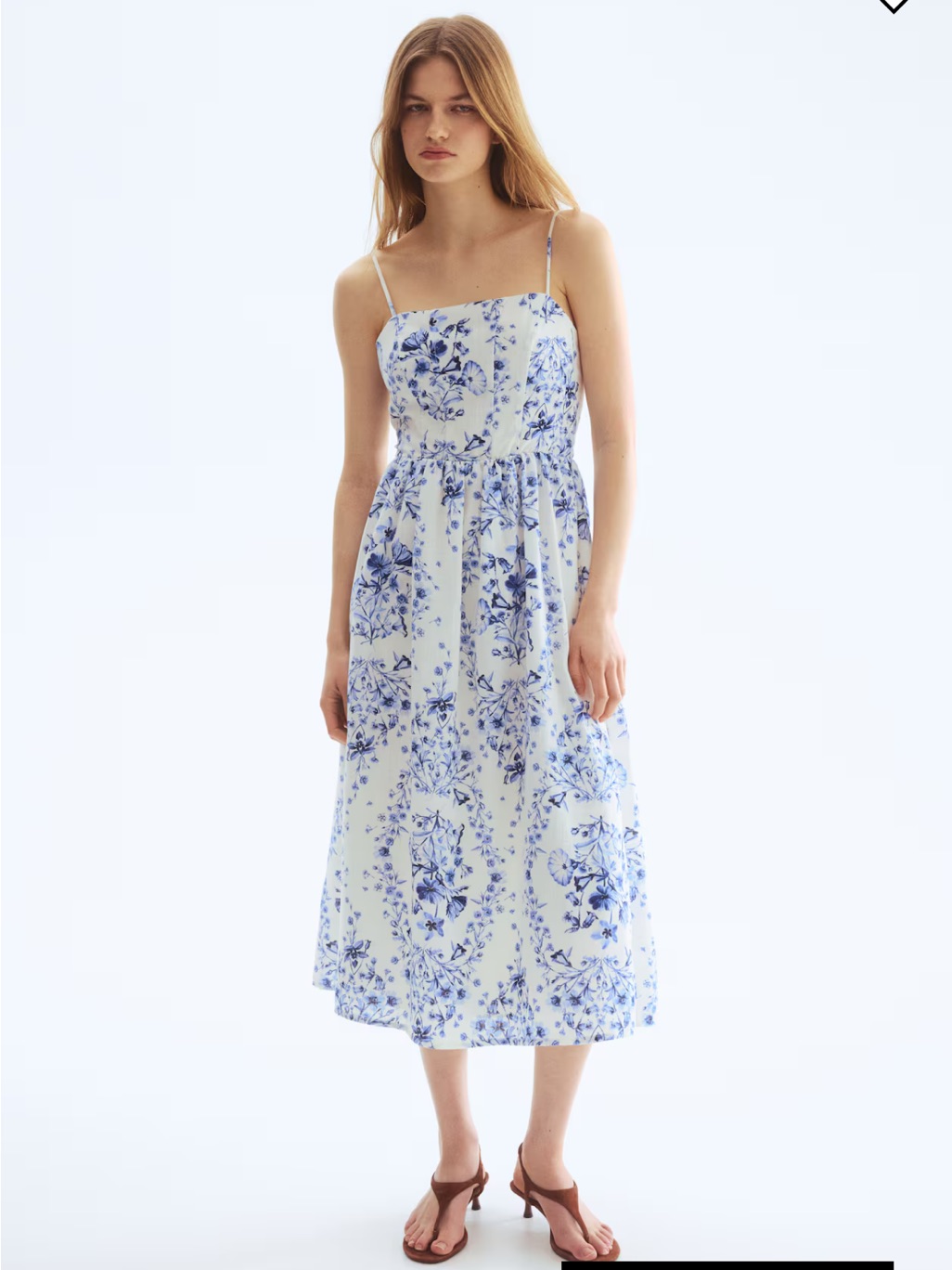 H&M Strappy Midi Dress